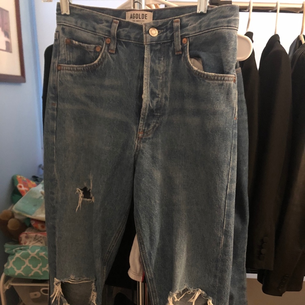 AGOLDE Ripped Jeans Size 25